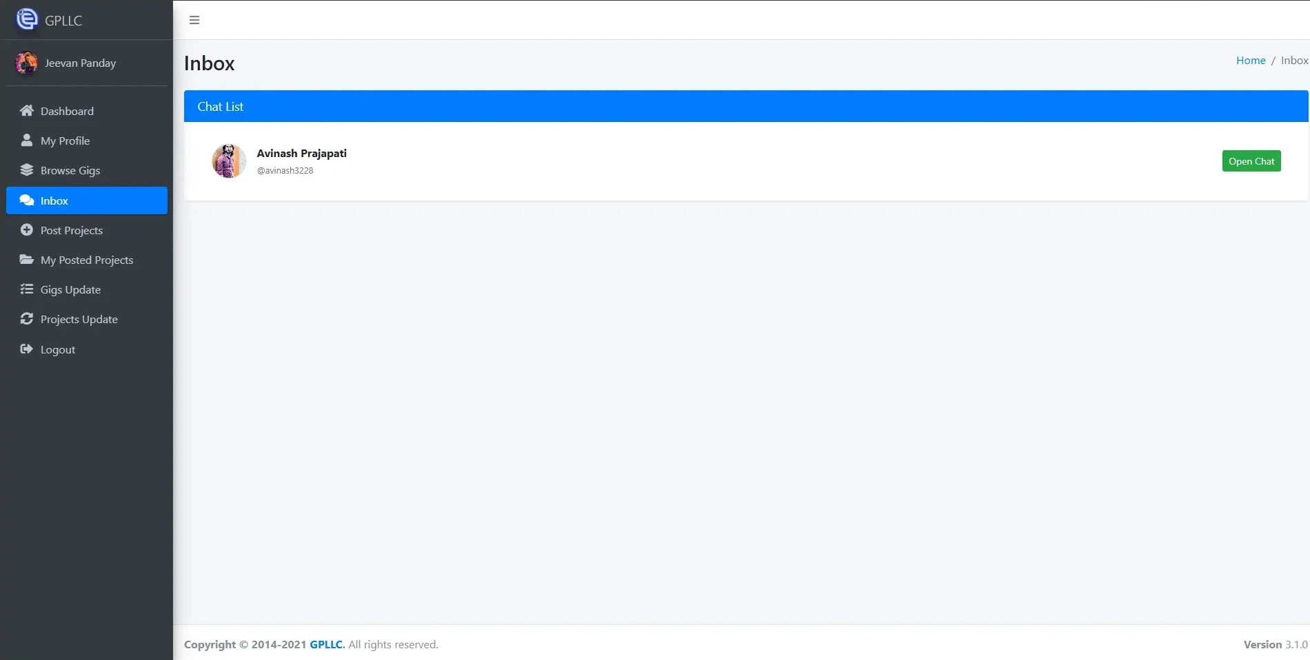 Chat With Freelancer